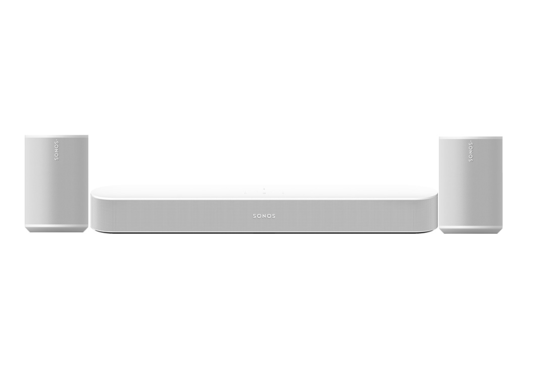 Sonos Surround set met Beam Gen 2 en 2 x Era 100 (wit)