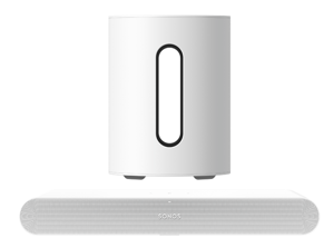 Sonos set met Ray en Sub Mini (wit)