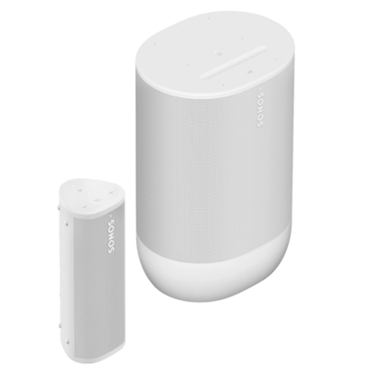 Sonos Draagbare set met Move 2 en Roam 2 (wit)